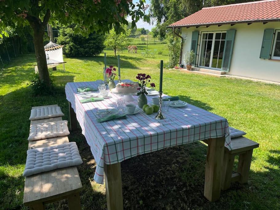 Idylisches Cottage Mit Reh Вьортзее Екстериор снимка